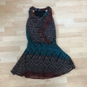 Myth NYC Print Minidress